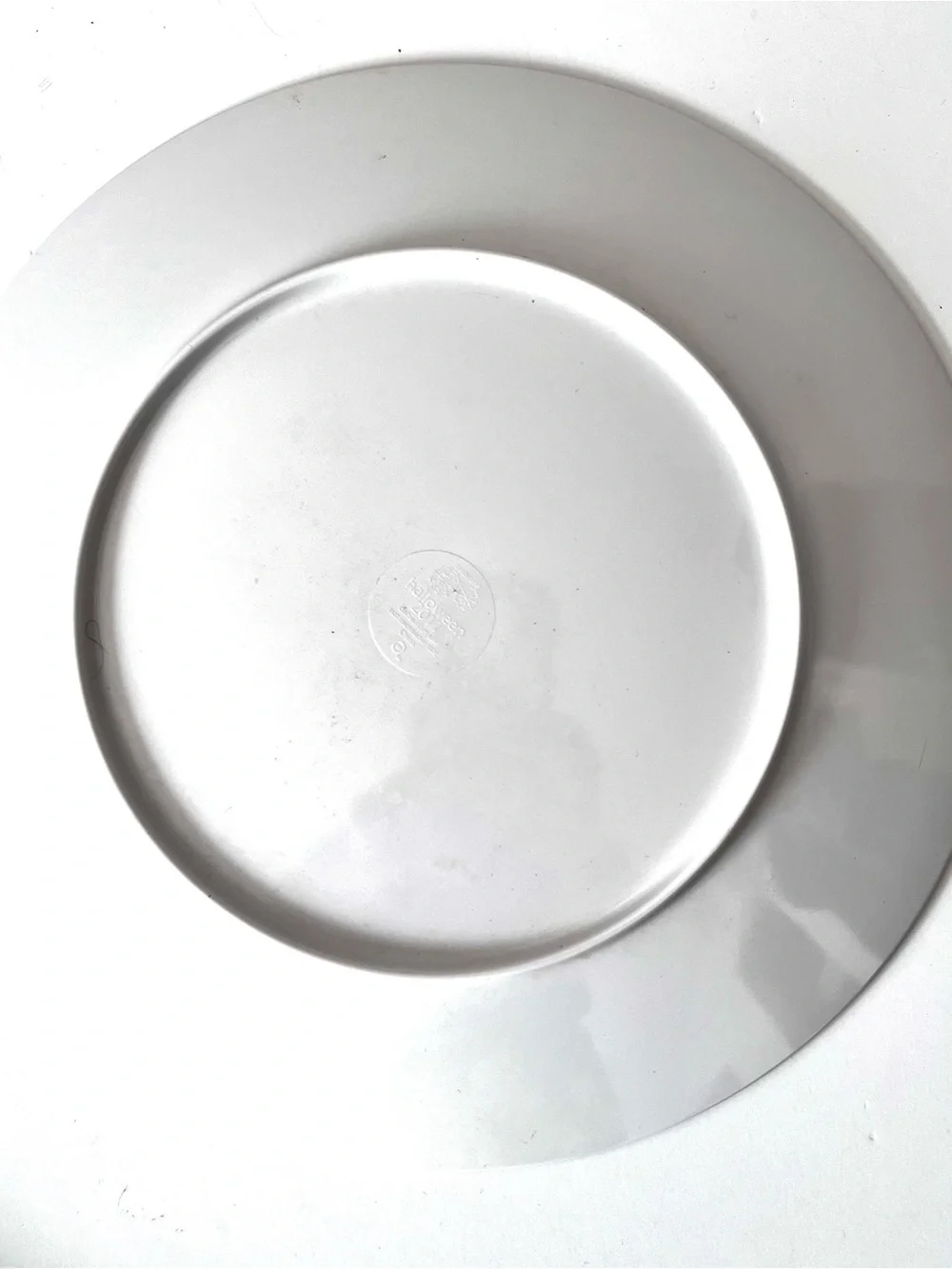 Target Halloween 2011 Collectible Skull Plate Black White Melamine Set of Three